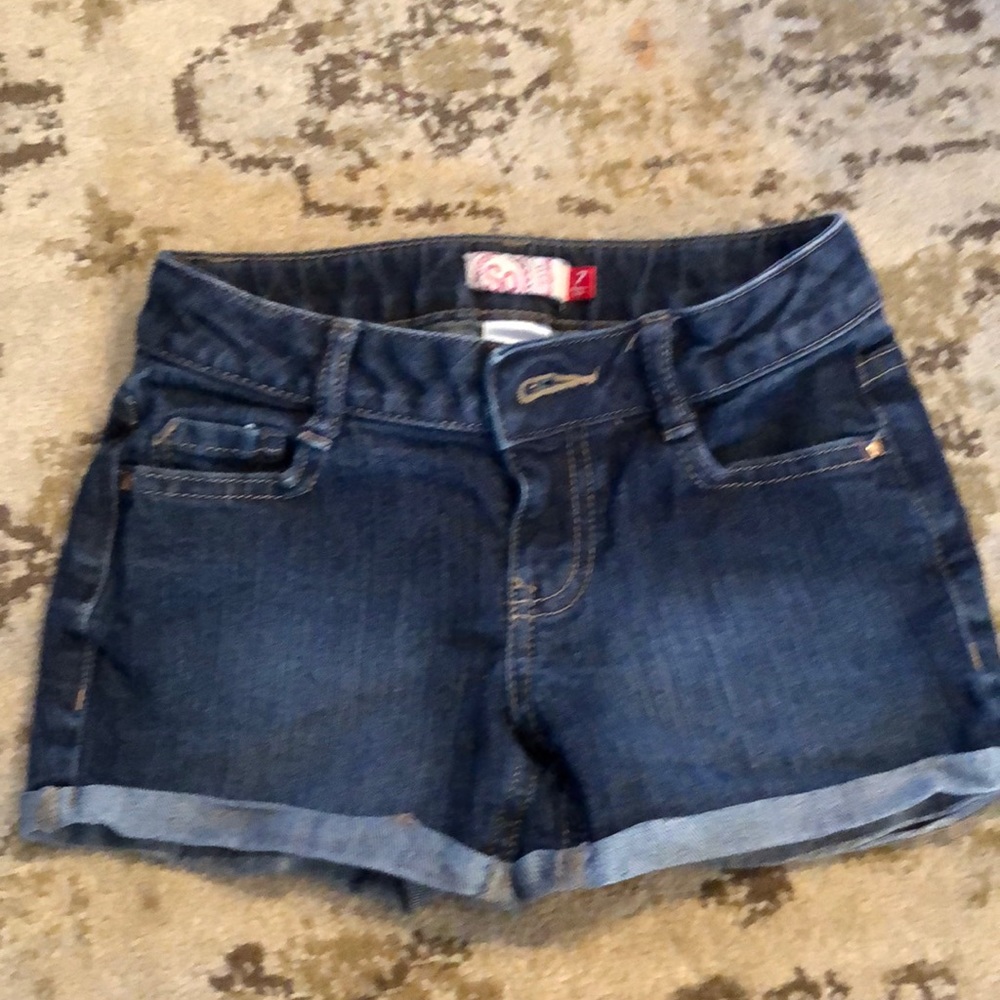 Girls denim shorts